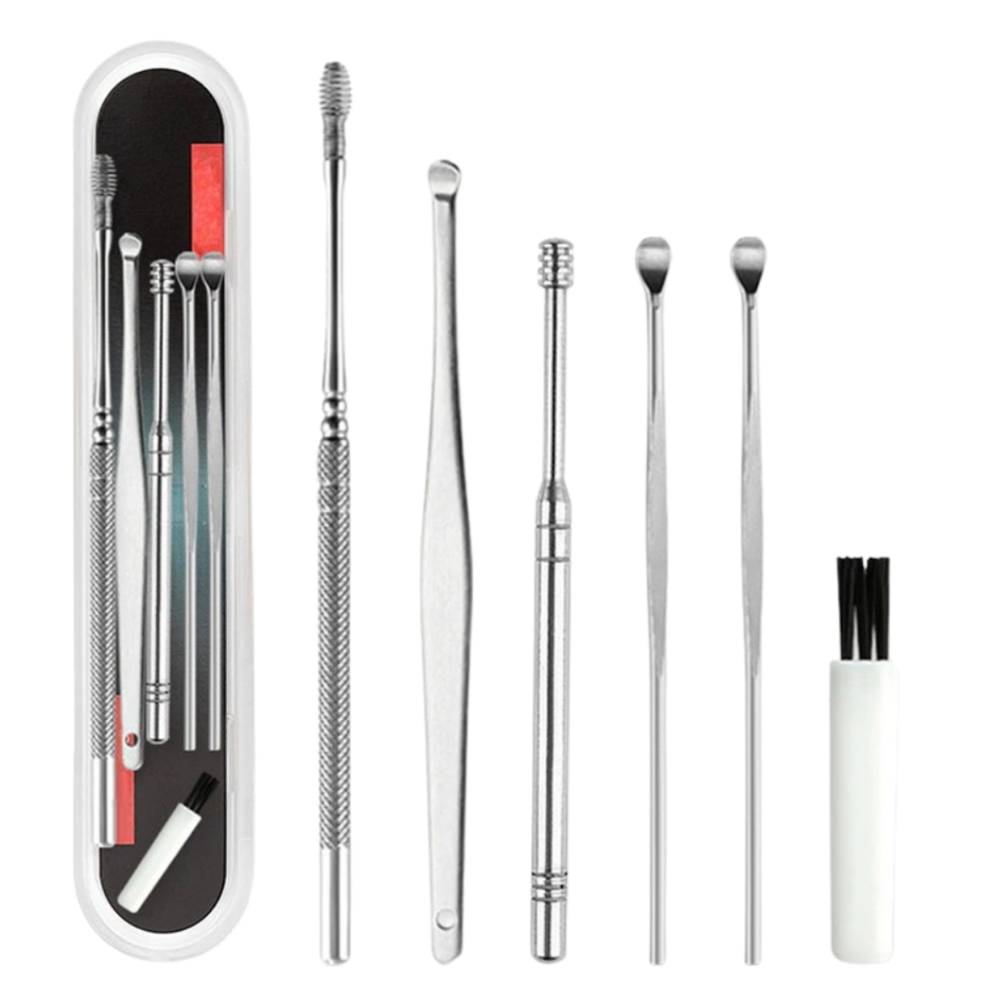 Set de 6 Piezas Limpieza de Oídos