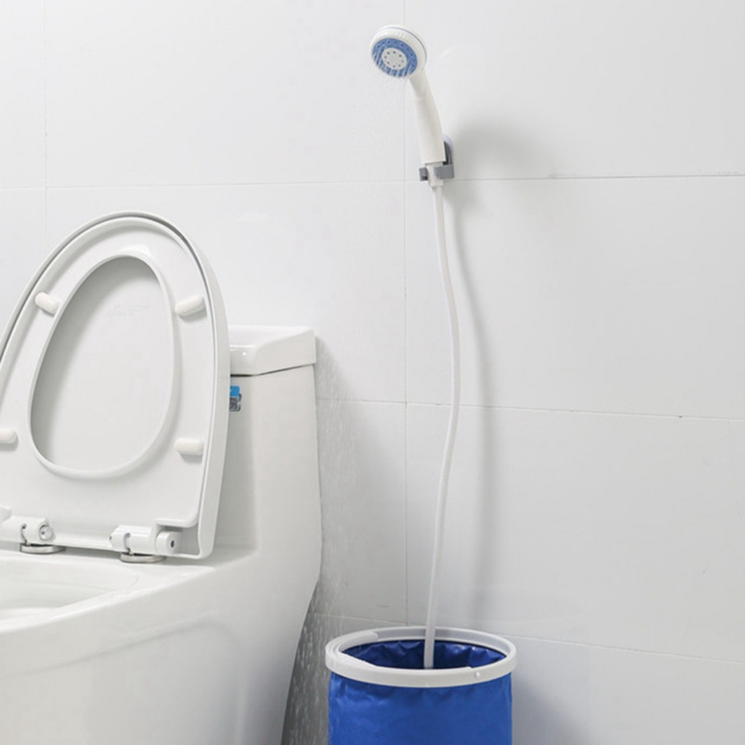Ducha Portátil con Bomba de Agua Recargable