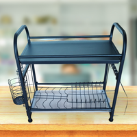 Escurridor Moderno de Doble Nivel con Repisa