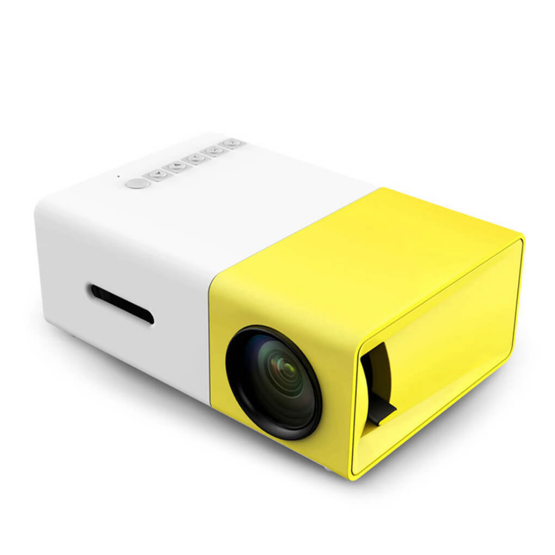 Mini Proyector Portátil Compatible con Chromecast, TV Stick y Consolas