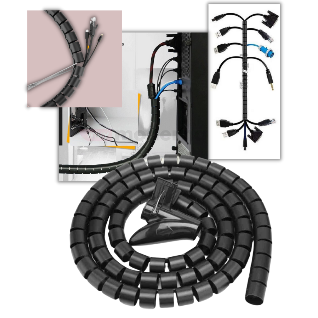 Protectores espirales para cables: ¡Mantén tus cables protegidos!