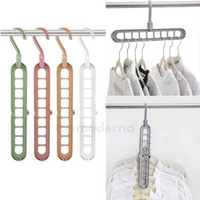 Set de 5 Perchas Organizadoras 9 en 1