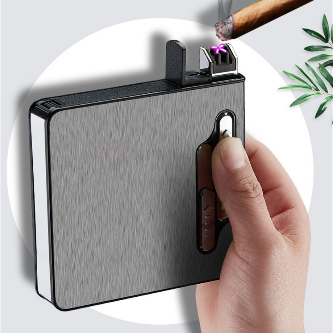 Dispensador de Cigarros con Encendedor Eléctrico