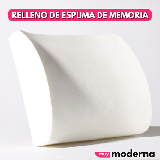 Soporte Lumbar Anatómico para Auto y Home Office - Muy Moderna Uruguay