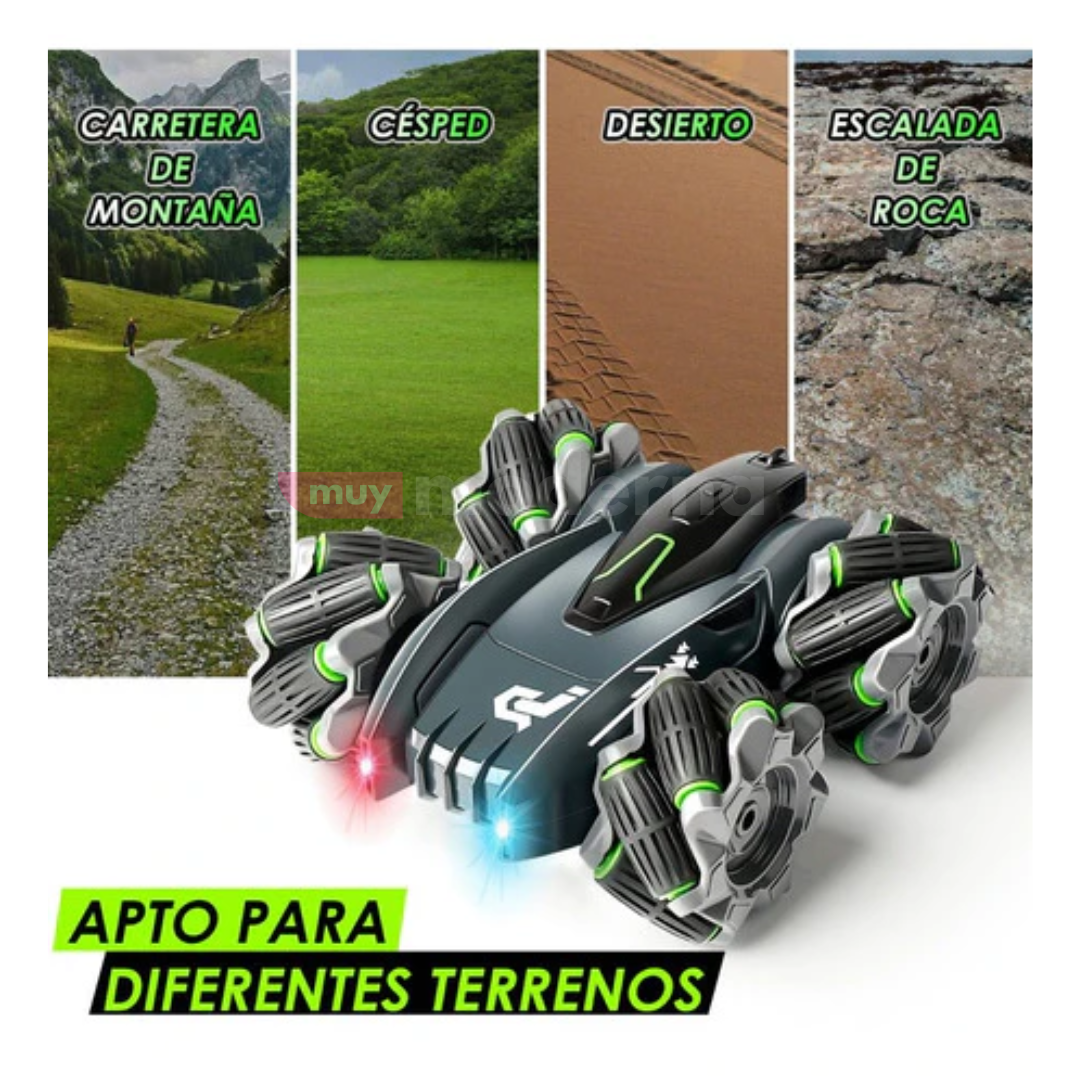 Auto Acrobatico Mecanum a Control Remoto