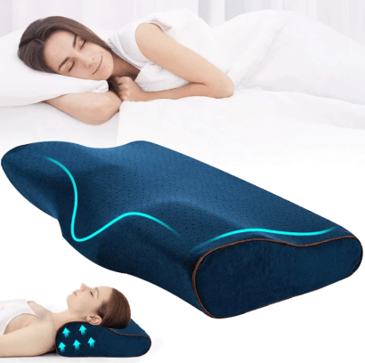 Almohada Cervical Premium Inteligente con Memoria y Gel Fresco