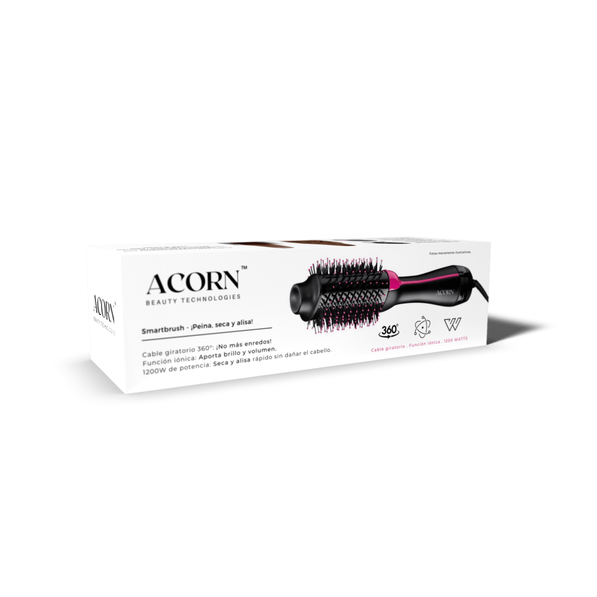 Cepillo Secador Alisador Voluminizador ACORN - Muy Moderna Uruguay