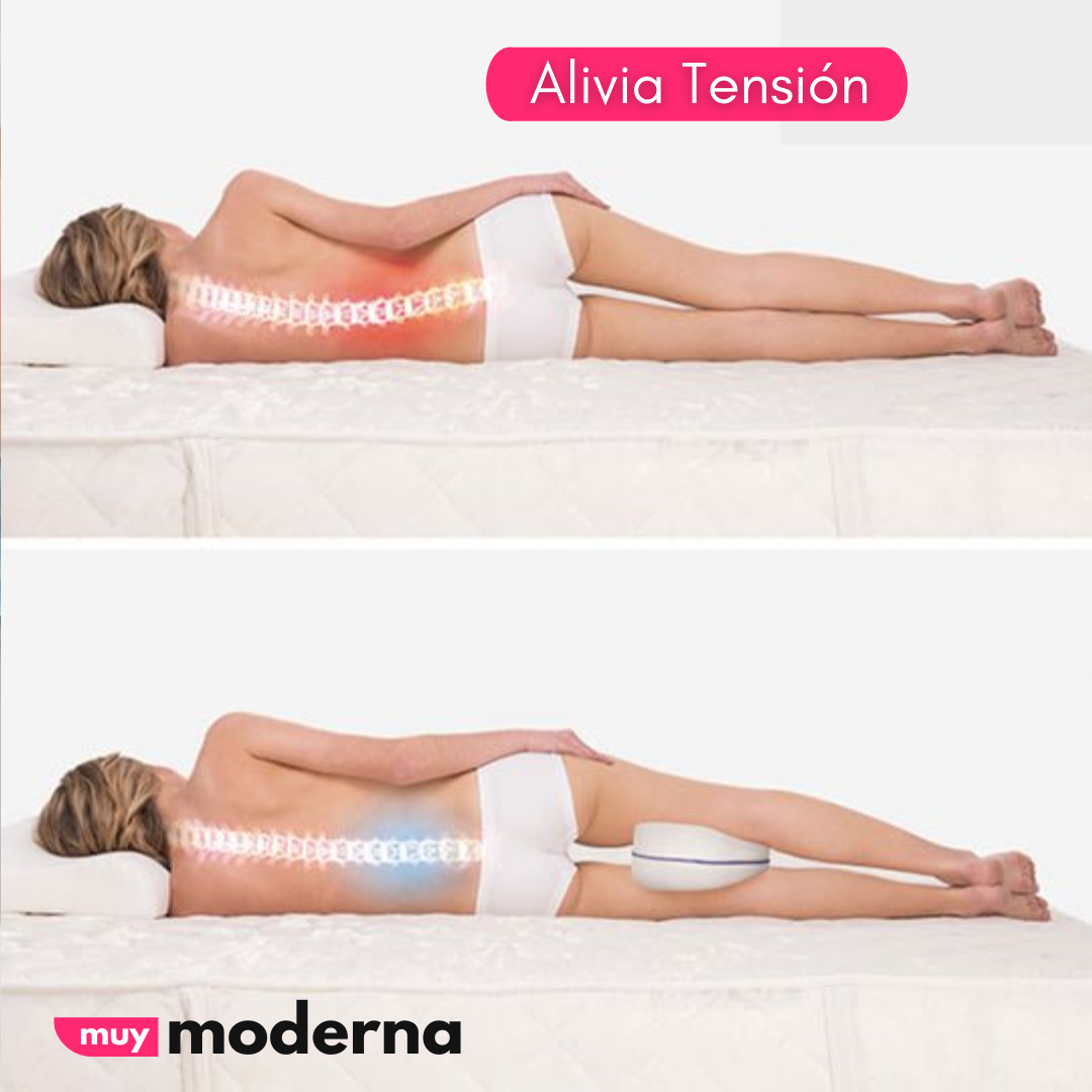 Almohada para Piernas con Espuma de Memoria Viscoelastica