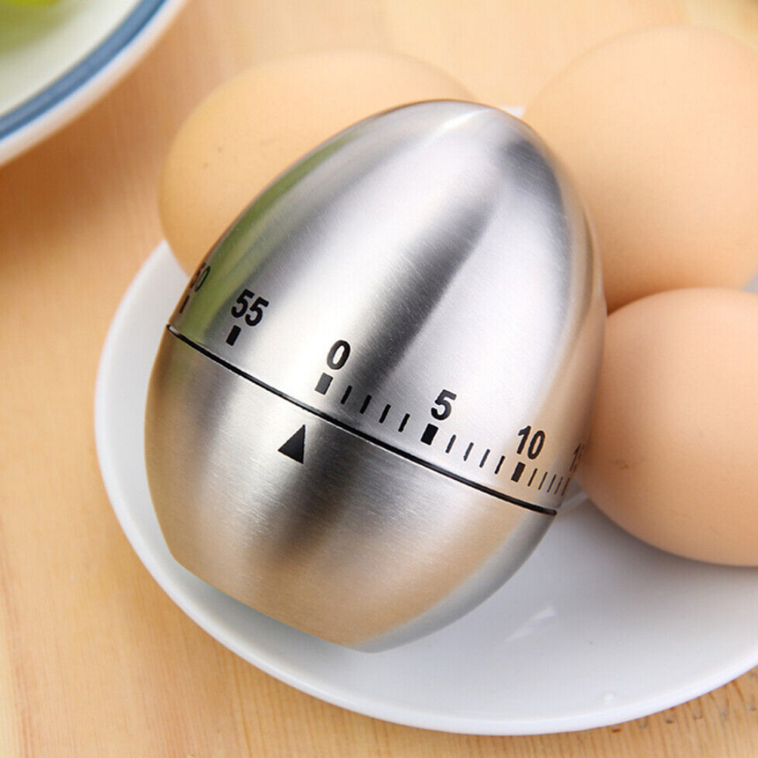 Temporizador de Acero Inoxidable Egg Timer