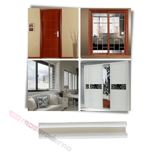 Tope doble para Puerta Aislador de Fríos Polvos y Ruidos - Muy Moderna Uruguay