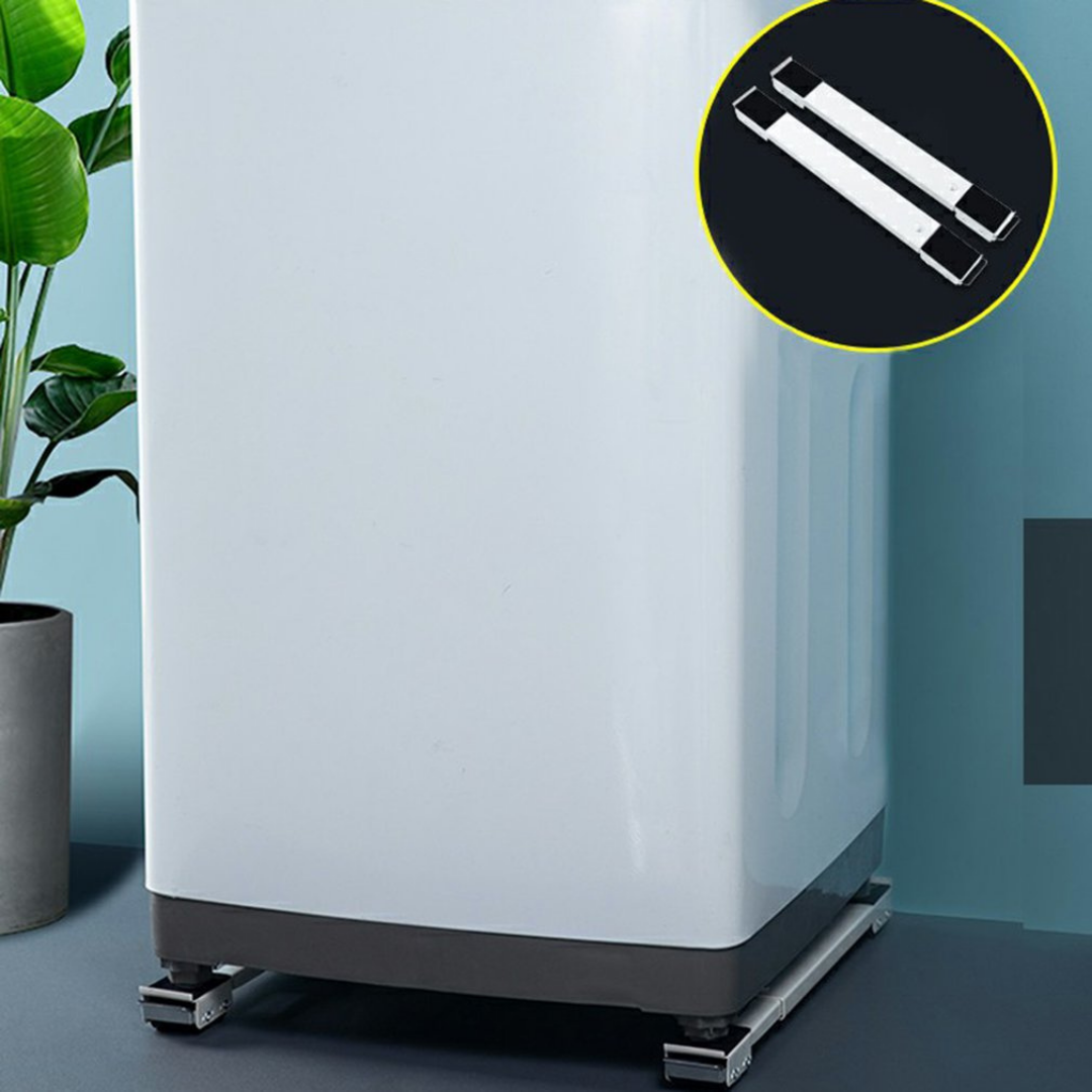 Bases Metálicas con Ruedas para Muebles y Electrodomésticos