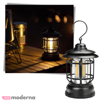 Farol Retro LED Inalámbrico de Luz -Neutra