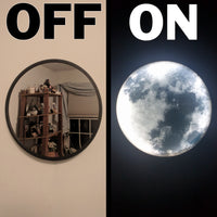 Espejo Con Luz Veladora de Luna