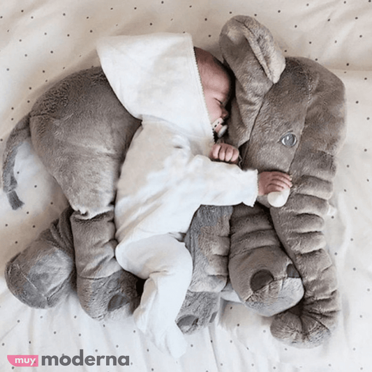 Almohada de Elefante Gigante de 80cm - Muy Moderna Uruguay