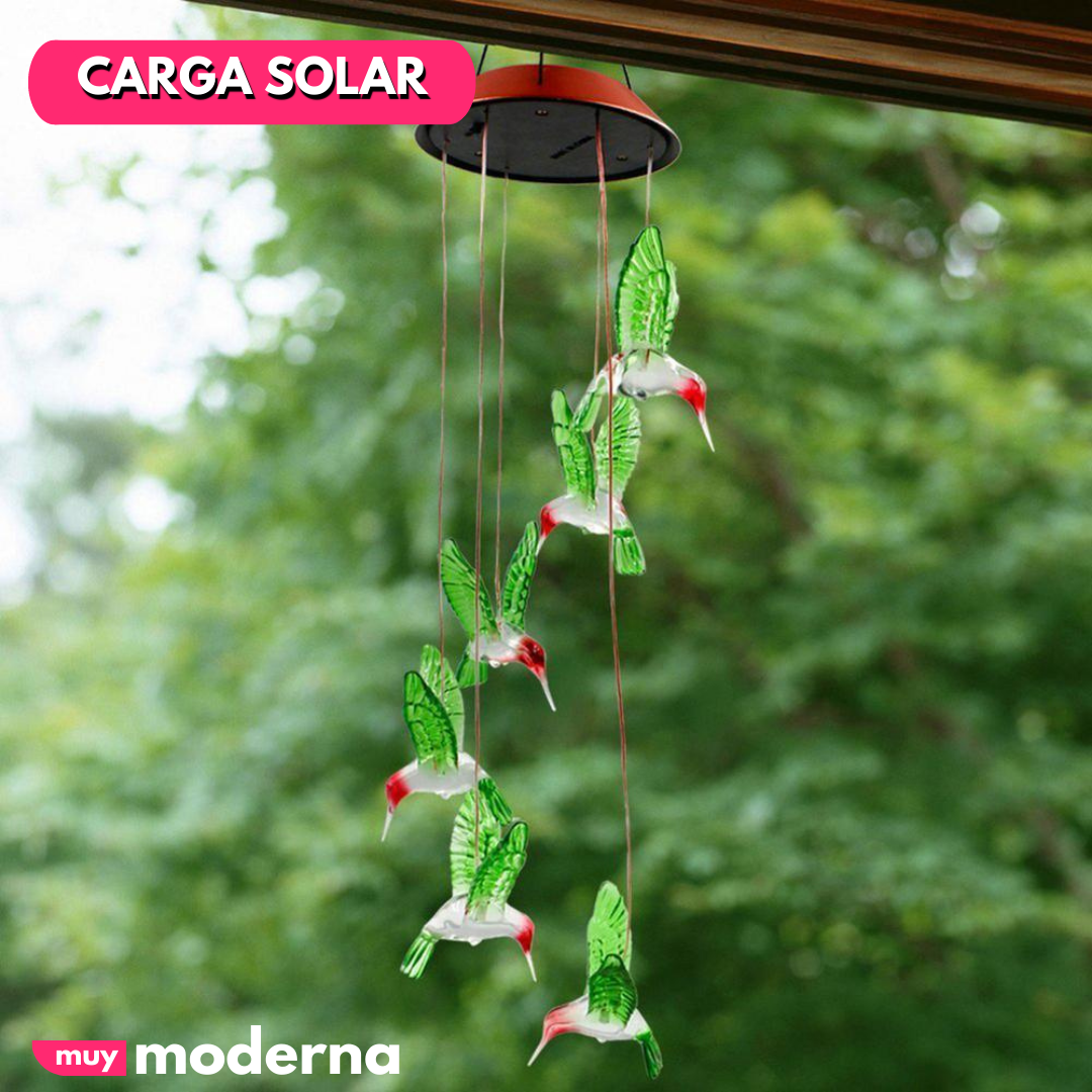 Llamador de Ángeles LED Solar