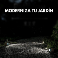 Foco LED tipo Piedra Recargable con el Sol