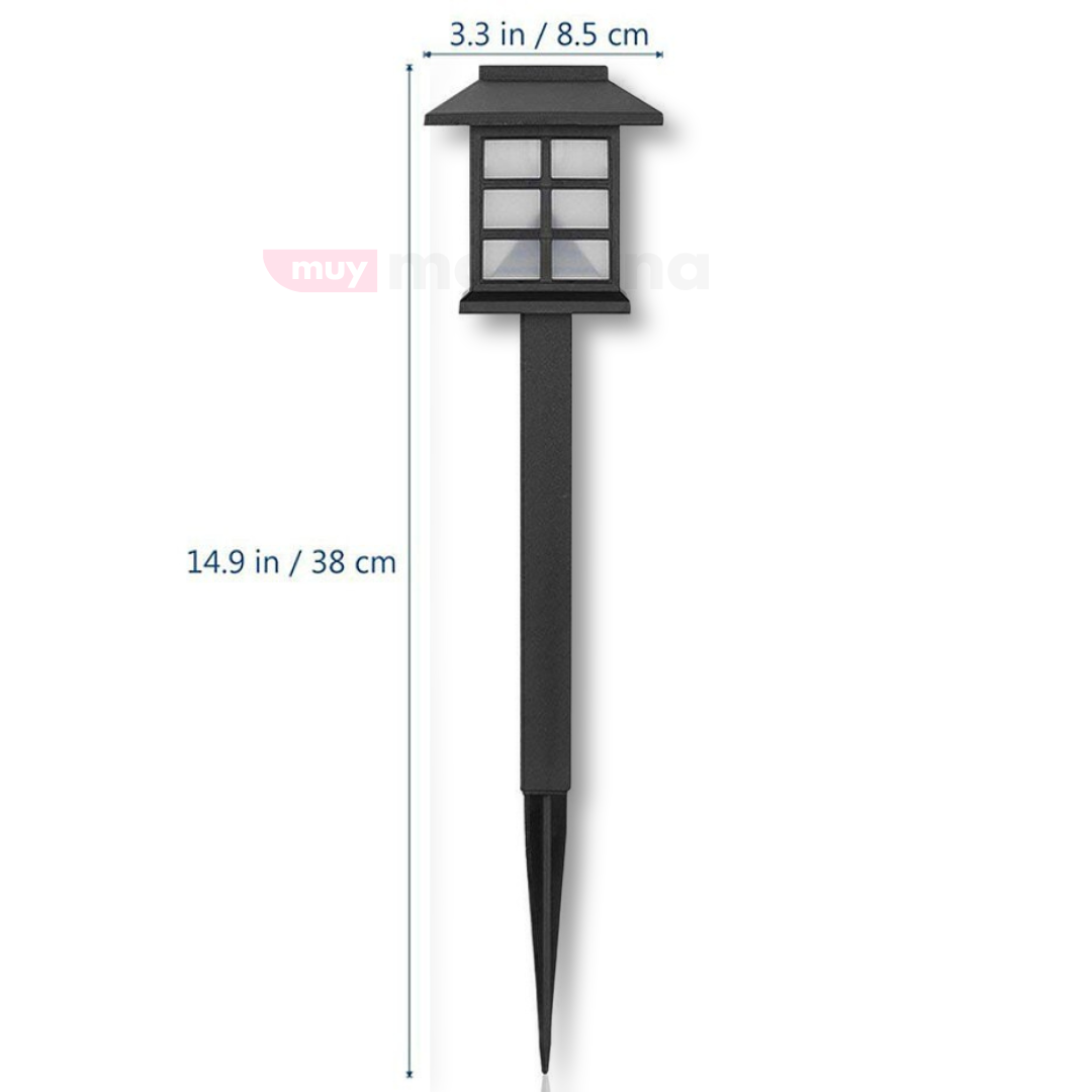 Faroles Solar LED para Jardìn (2 Unidades)