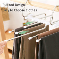 Percha Plegable Multi-Hanger 5 en 1
