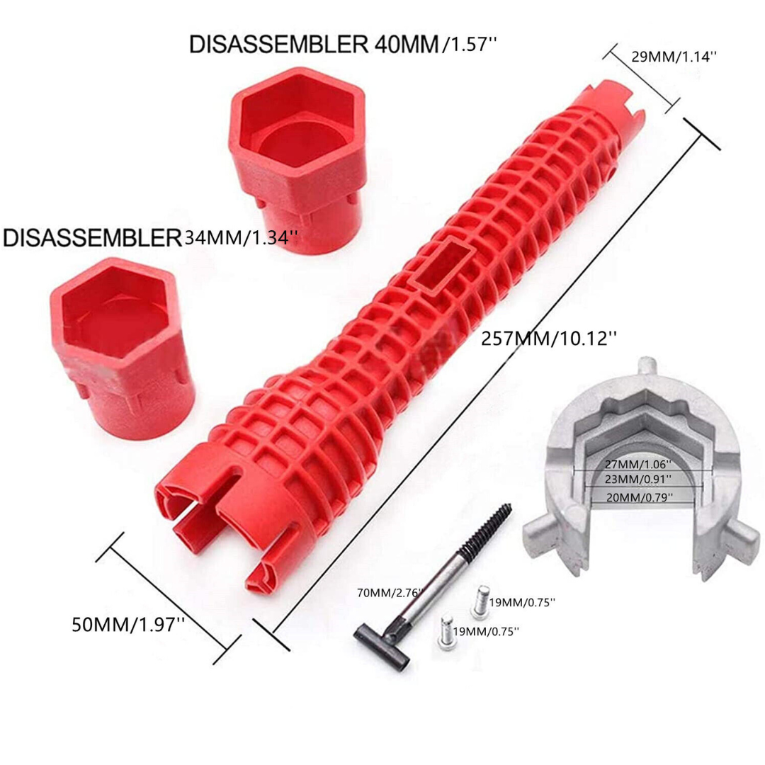 Sink Wrench - Llave para Grifería 8 en 1