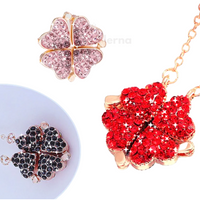 Collar Trebol de Corazones