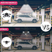 Lampara LED Omnidireccional para Garage