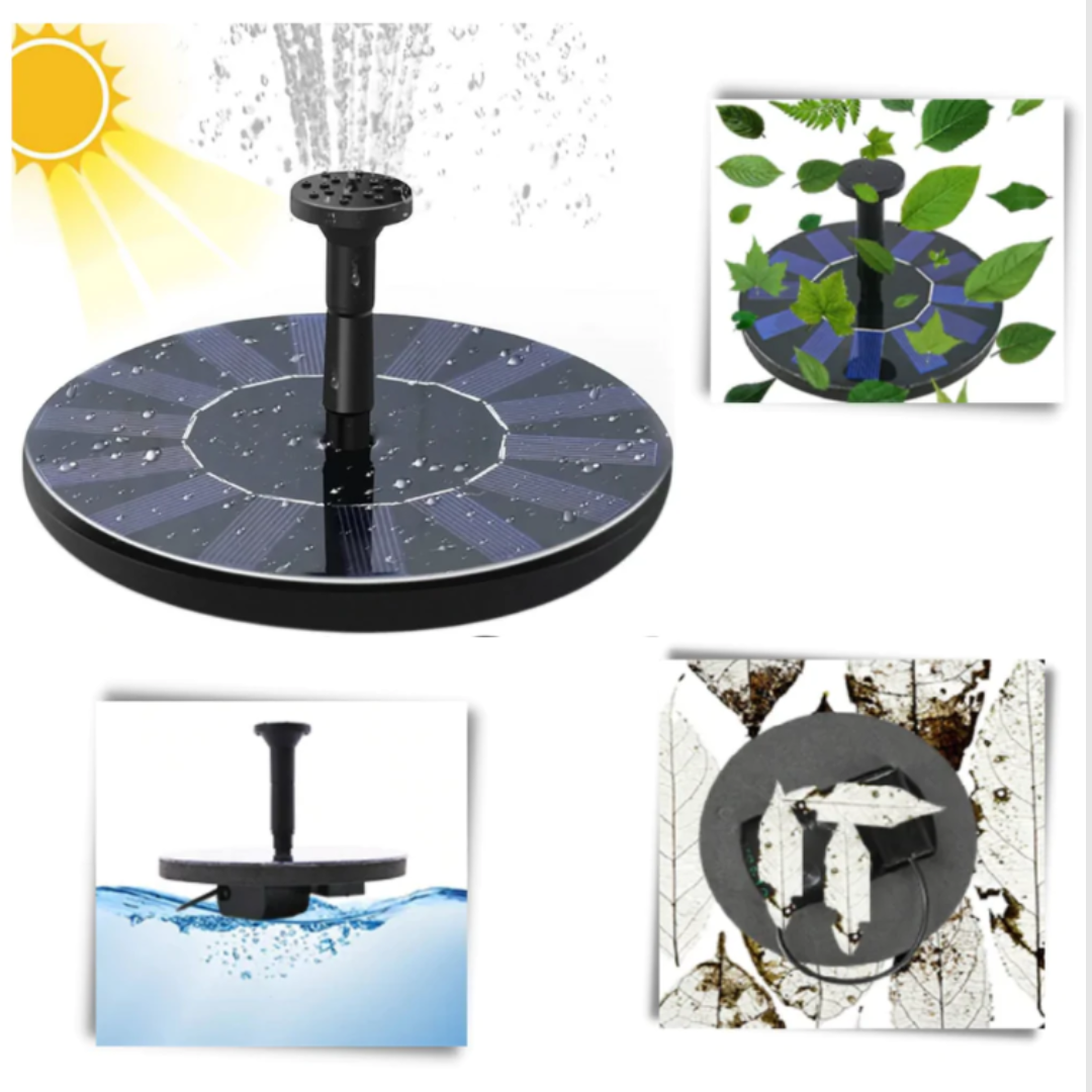 Fuente Automática Solar de Jardín