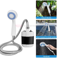 Ducha Portátil con Bomba de Agua Recargable