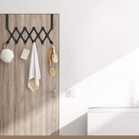 Perchero Extensible Para Colgar en Puertas