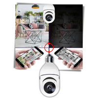 Camara de Seguridad Inteligente Estilo Foco de Luz