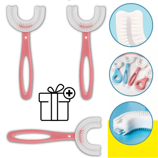 Cepillos de Dientes 360° para Niños (2 + 1 de Regalo) - Muy Moderna Uruguay