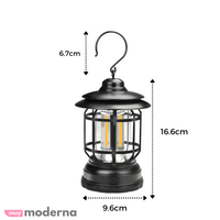 Farol Retro LED Inalámbrico de Luz -Neutra