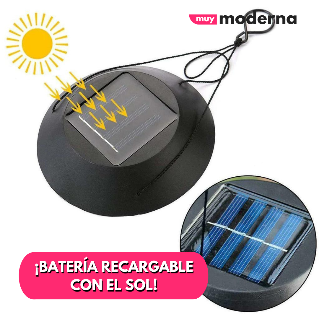 Llamador de Ángeles LED Solar