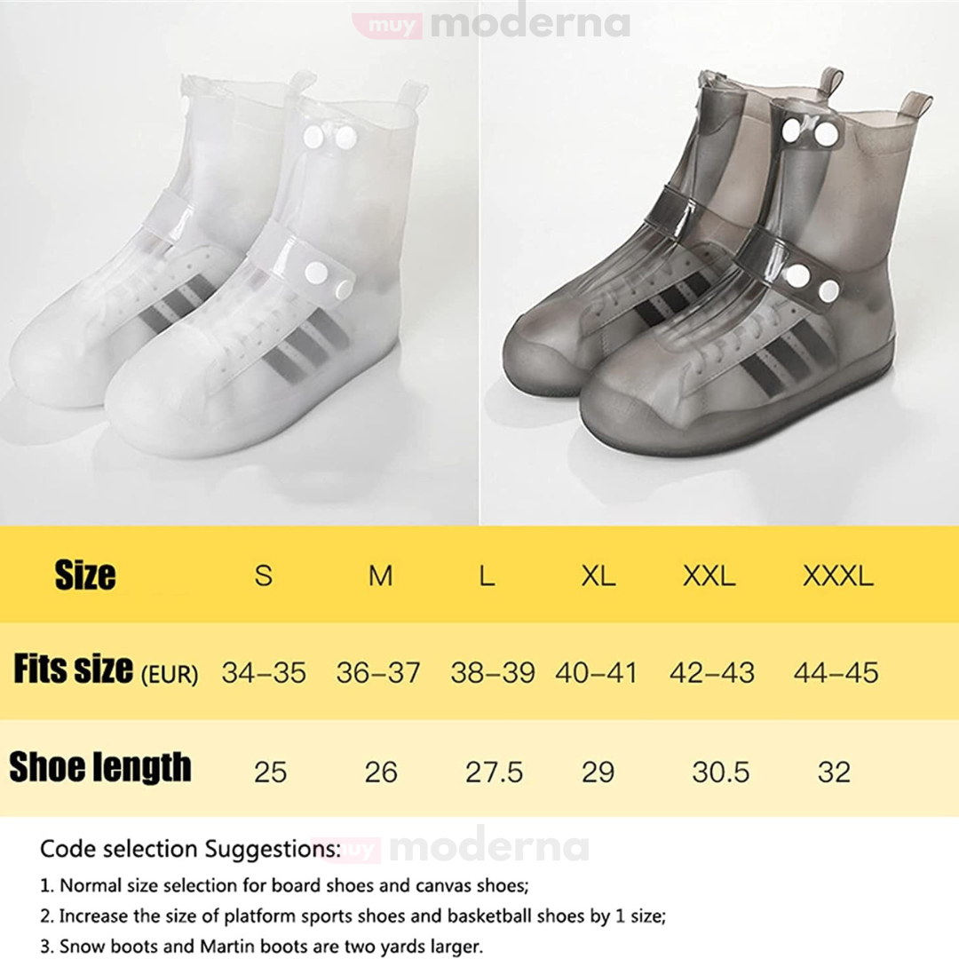 Cubre Zapatos de Silicona Impermeables