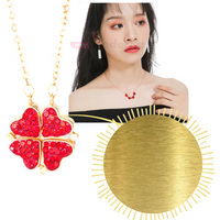 Collar Trebol de Corazones