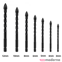 Set de Brocas en Punta Universales Multi material (7 Unidades)