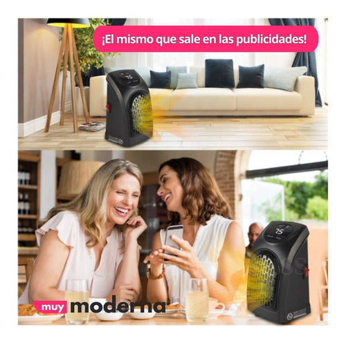 Calefactor de pared sin cable Handy Heater