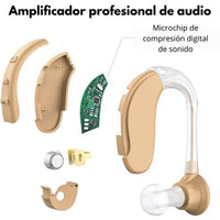 Audifono amplificador para sordera