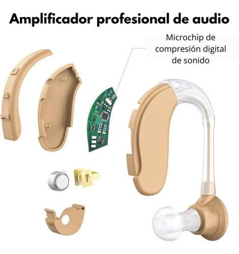 Audifono amplificador para sordera