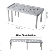 Rack organizador Extensible