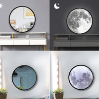 Espejo Con Luz Veladora de Luna