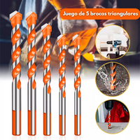 Juego De 5 Brocas De Perforación Multiplematerial