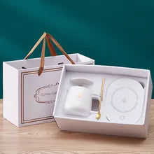 Taza de Cerámica con Base Calentadora 220v