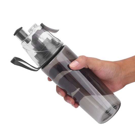 Botella Deportiva con Rociador Refrescante