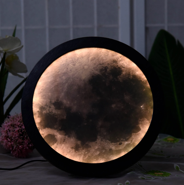 Espejo Con Luz Veladora de Luna