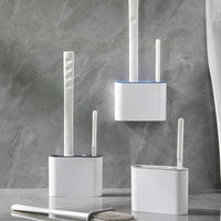 Cepillo de Silicona para Baño con Soporte