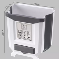 Basurero Plegable Cubo de Basura Colgante