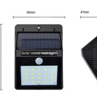 ECOLIGHT Led Solar de Pared