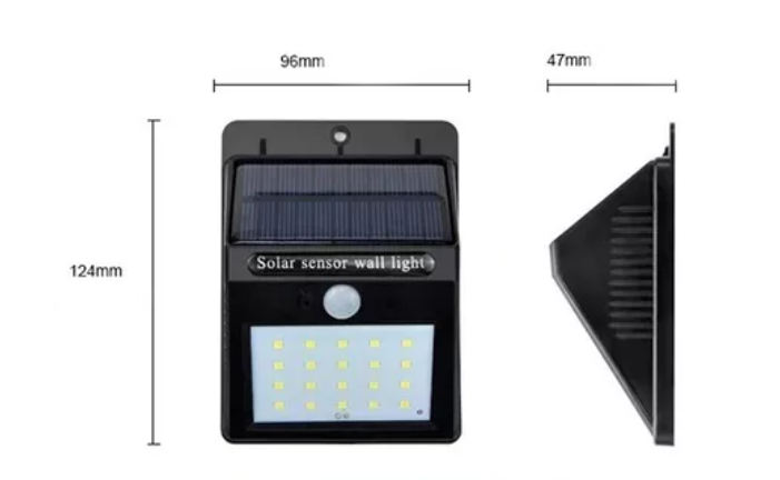 ECOLIGHT Led Solar de Pared