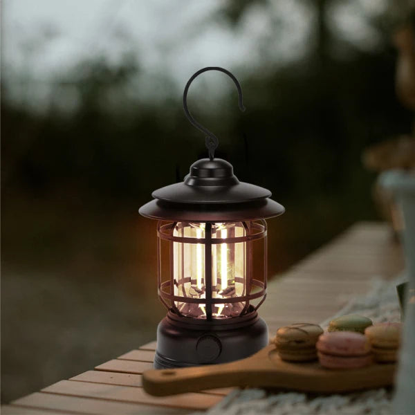 Farol Retro LED Inalámbrico de Luz -Neutra